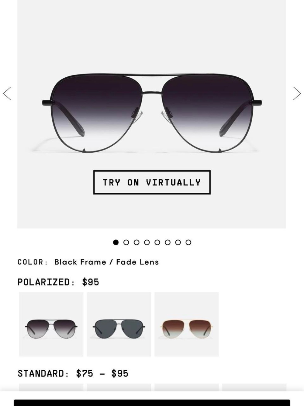 Quay Aviator Sunglasses